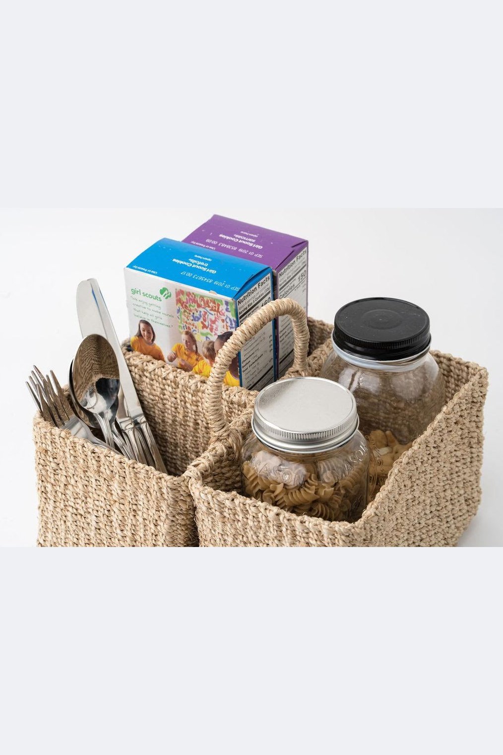 Abaca Handwoven Caddy Organizer