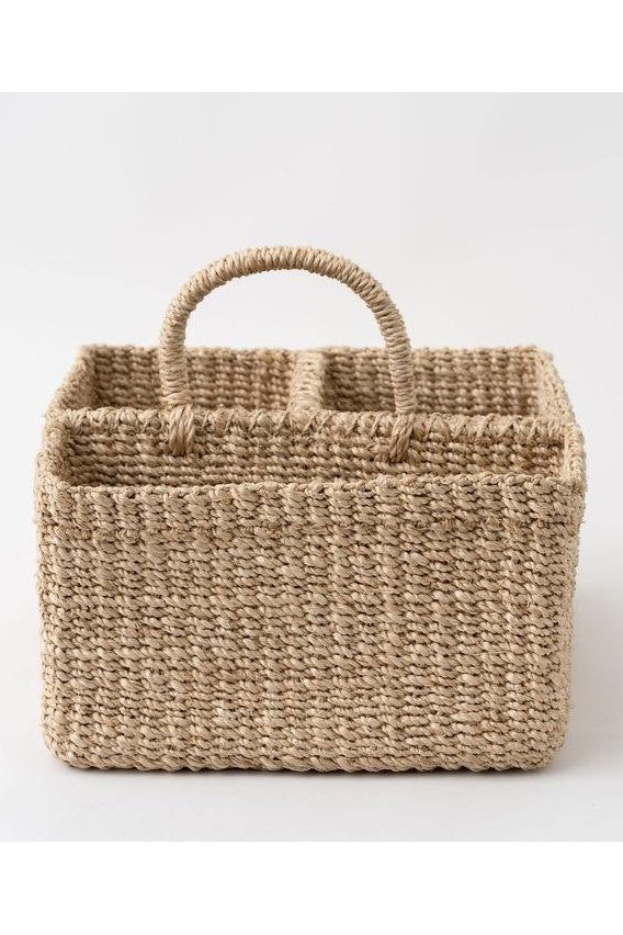 Abaca Handwoven Caddy Organizer