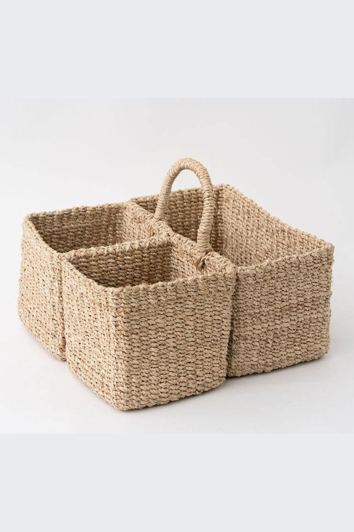 Abaca Handwoven Caddy Organizer