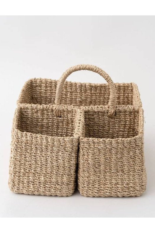 Abaca Handwoven Caddy Organizer
