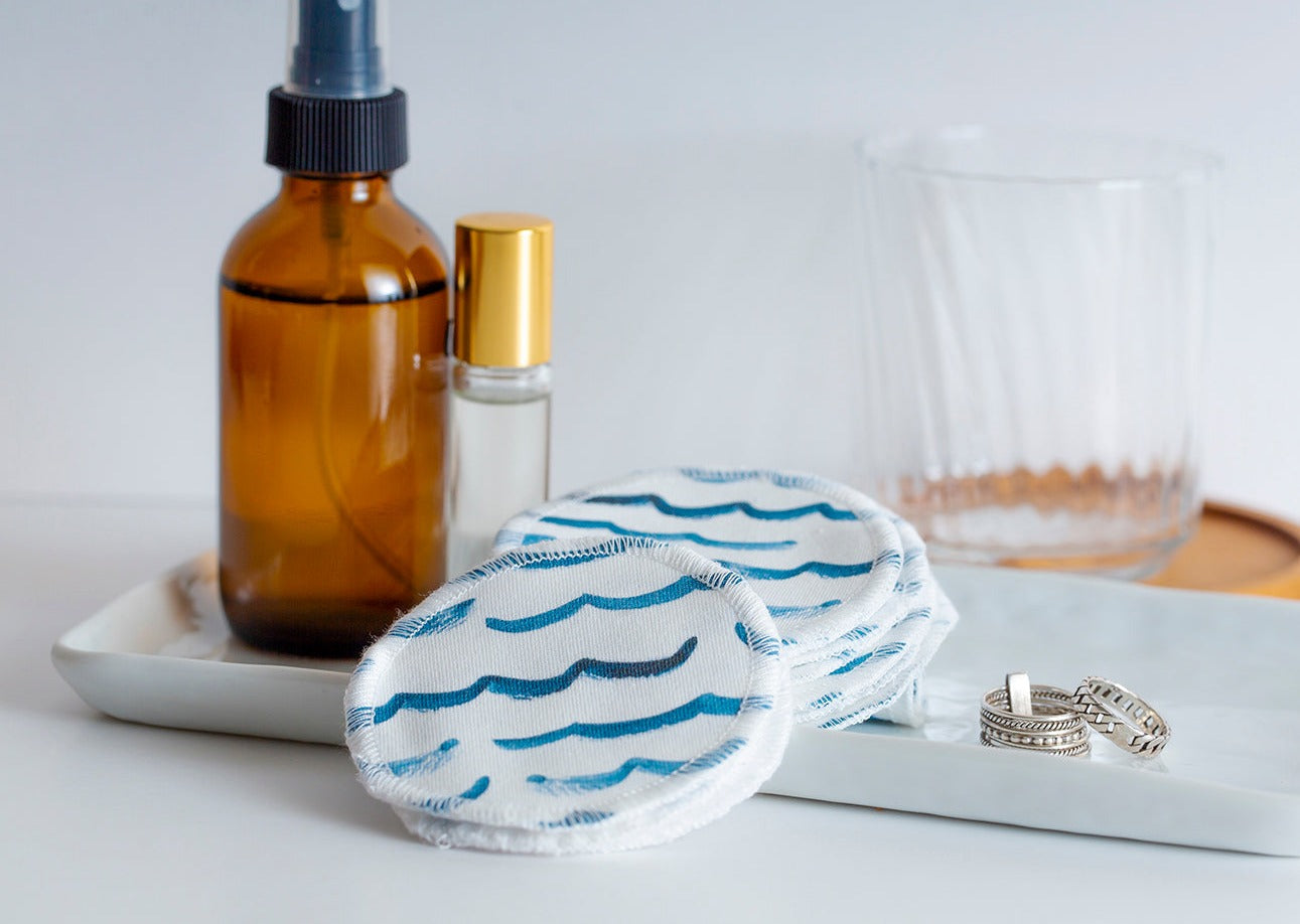 Cotton Pads | Coastal Waves