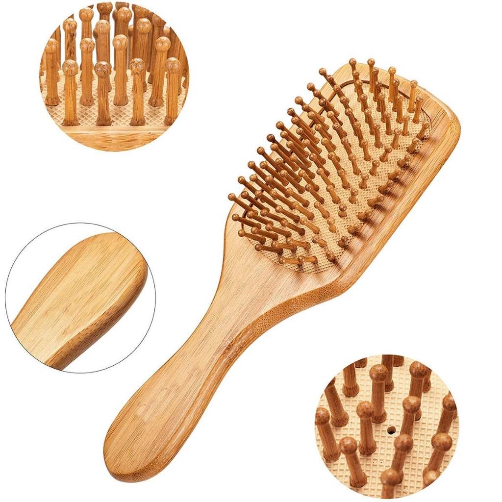 Bamboo Hairbrush- Sustainable Wooden Hair Brushes