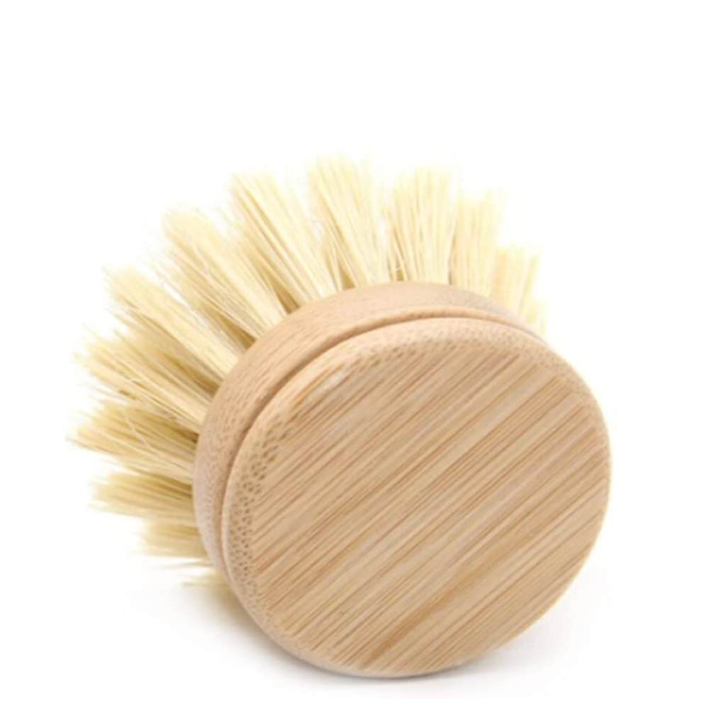 Jungle Culture - Bamboo Dish Brush Set | Eco-friendly Washing Up Brushes: Bamboo Dish Brush Set (FULL SET)