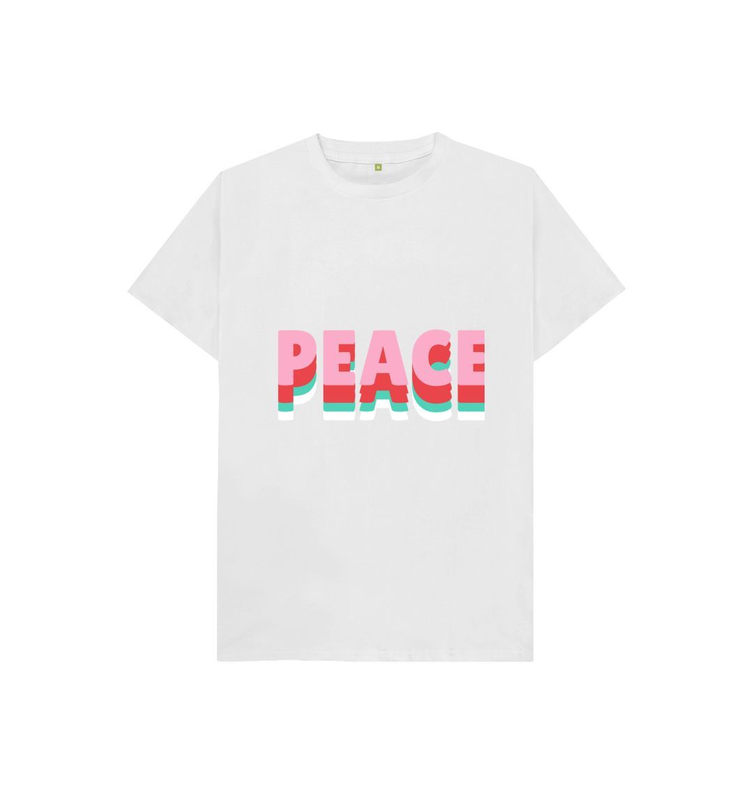 Peace T-shirt for Girls | Pink T-shirts