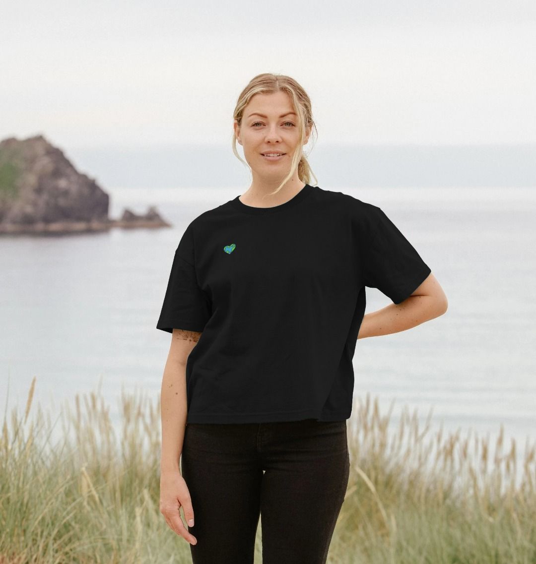 No Planet B Crop Top T-shirt | White Crop Top | Save The Earth White T-shirt | Earth Tops