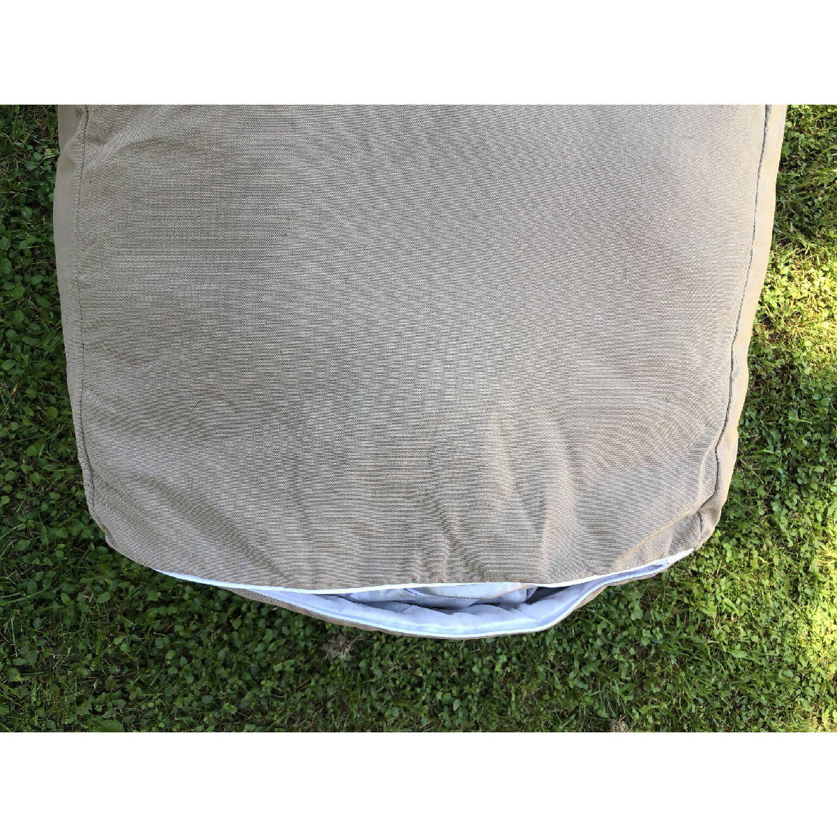 DIY Pouf Cover, Outdoor Poufs, Brown Poufs