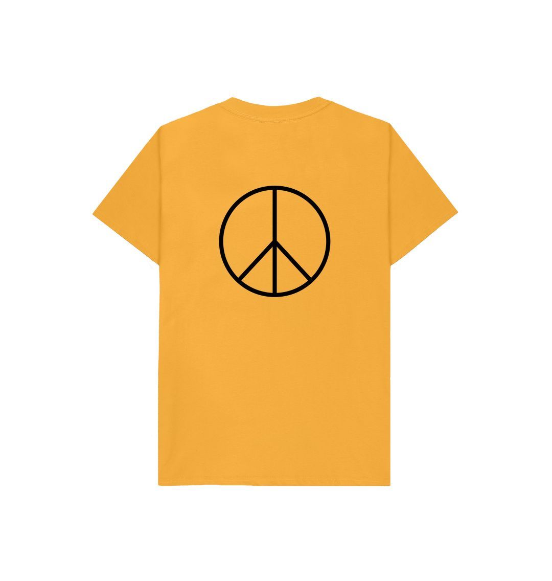 Peace T-shirt for Girls | Pink T-shirts