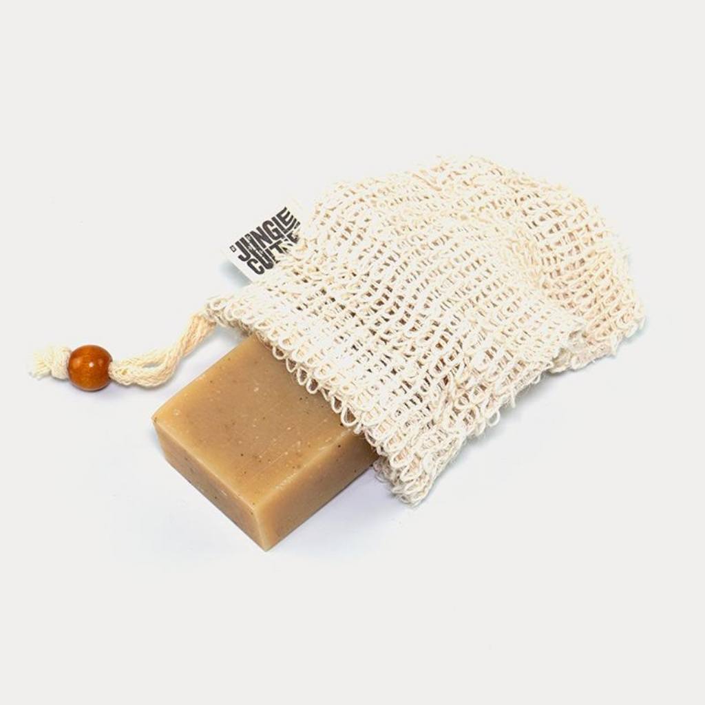 Sisal Soap Bag- Natural Fiber Mesh Soap Pouch Mesh