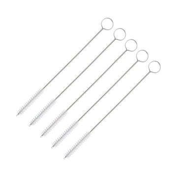 Jungle Culture - Straw Cleaning Brushes - Natural Coconut or Grass Fibre: Nylon Fibre