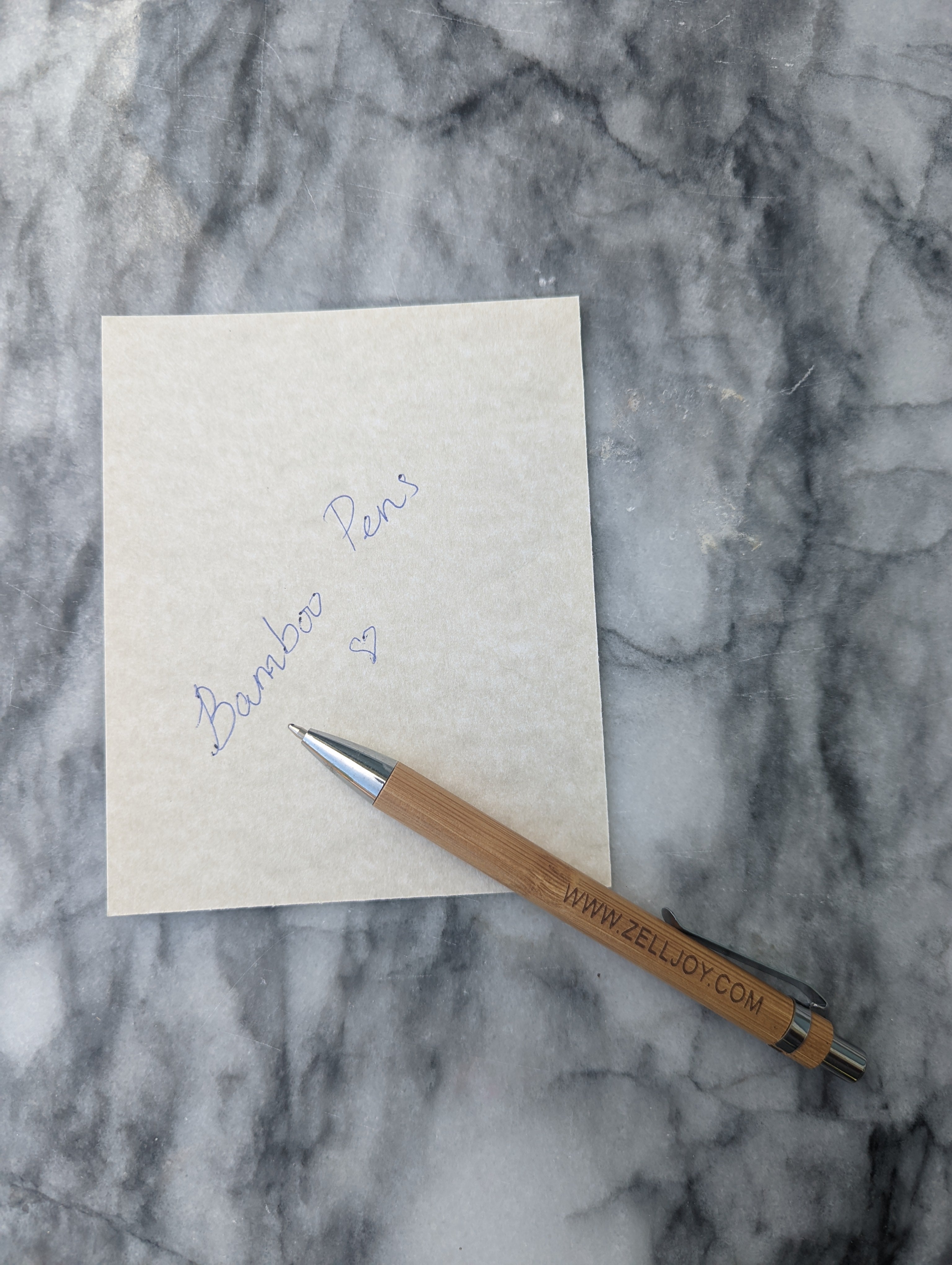 Bamboo Ballpoint Pens 3 pcs / 6 pcs