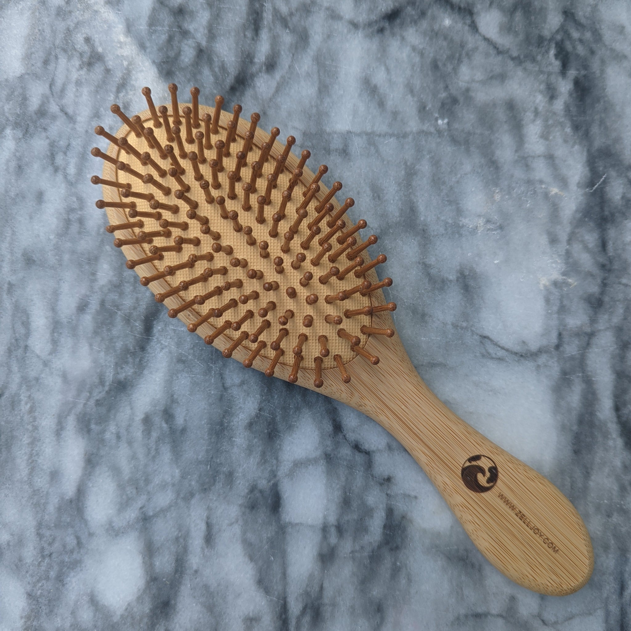 Bamboo Oval Paddle Hair Brush | Natural Hair Brush