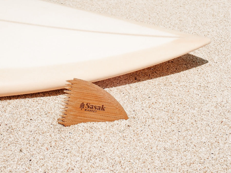 Fin Bamboo Surf Comb