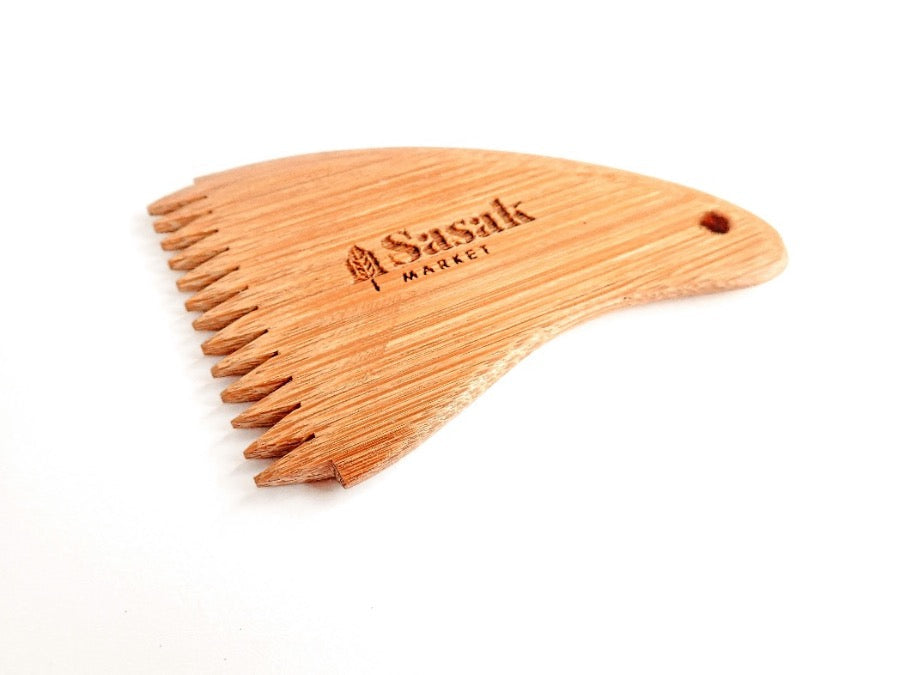 Fin Bamboo Surf Comb