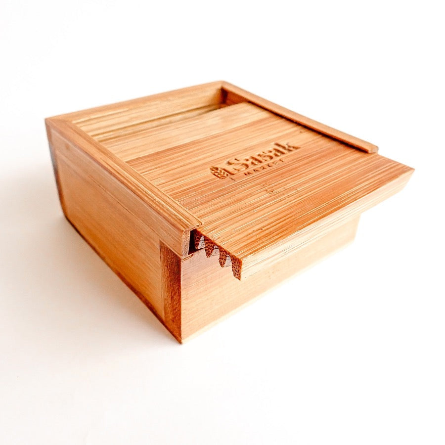 Bamboo Surf Wax Box | Eco-Friendly Surfing