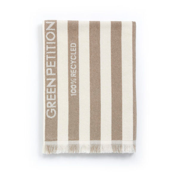 Beige Sand Beach Towel