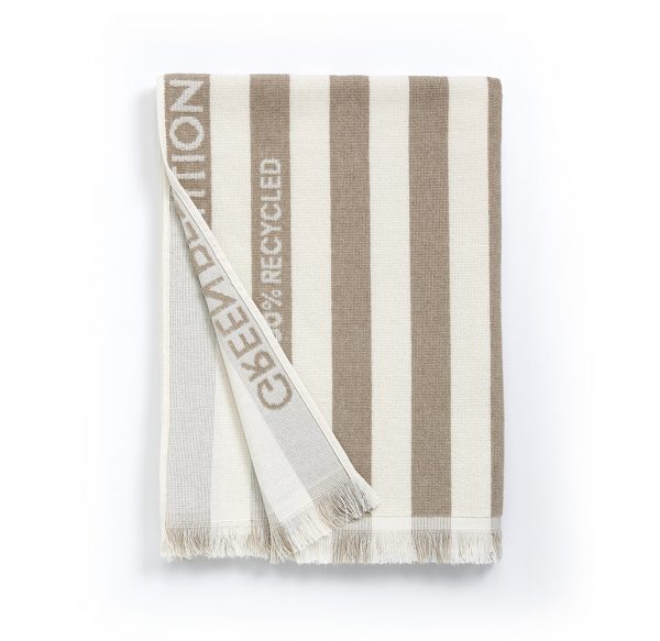 Beige Sand Beach Towel