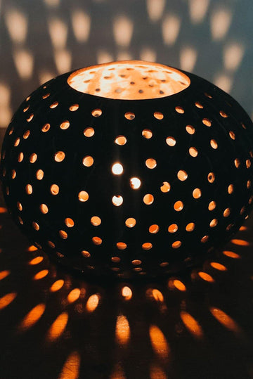 Coconut Candle Cover - Moonlight | Eco-friendly Home Decor