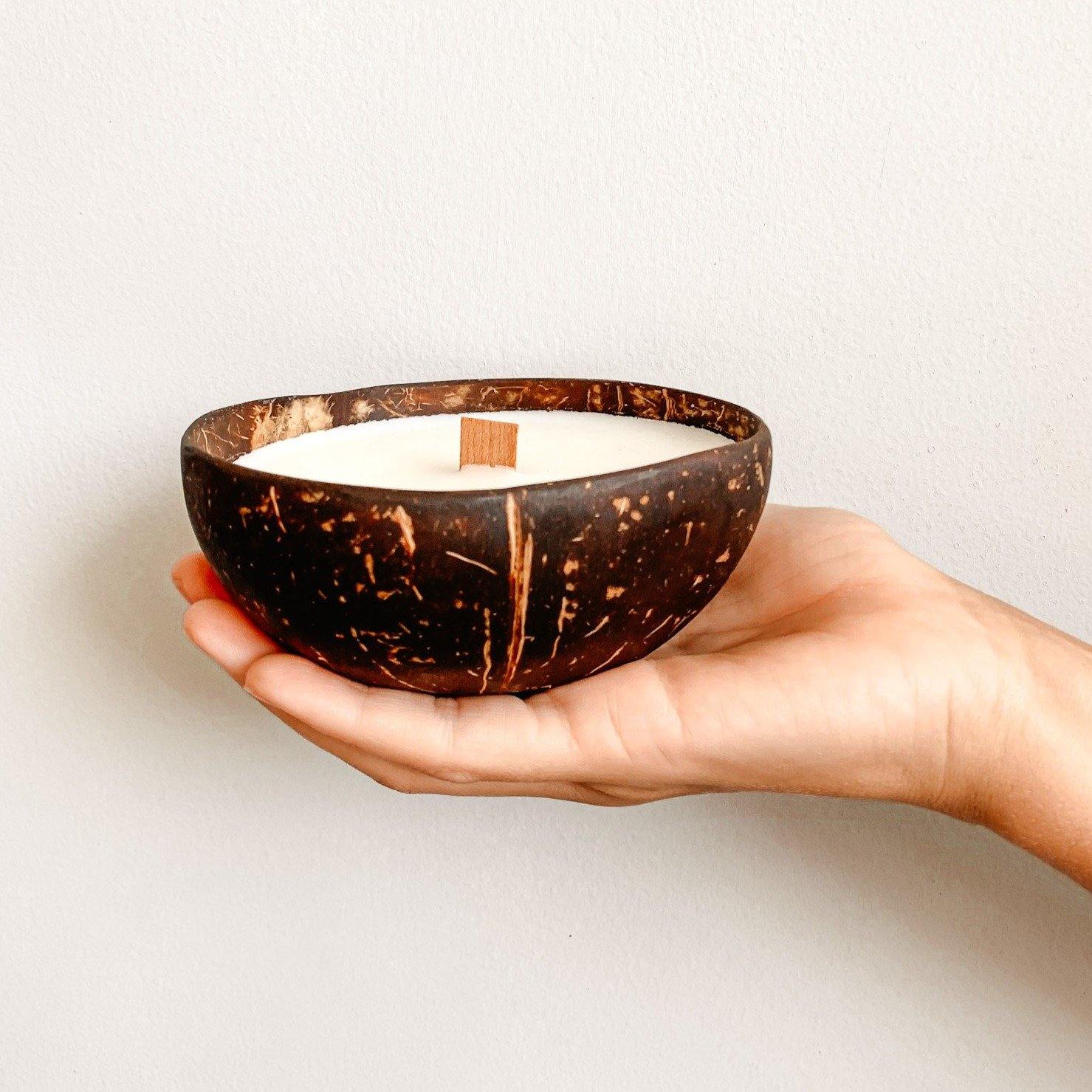 Coconut Candle - Lemongrass | Eco-friendly Soy Wax Candles