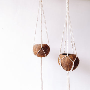 Macrame Plant Hanger - Set of 2