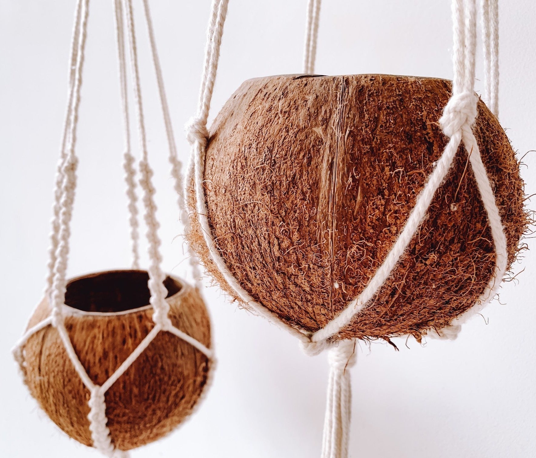 Macrame Plant Hanger - Set of 2