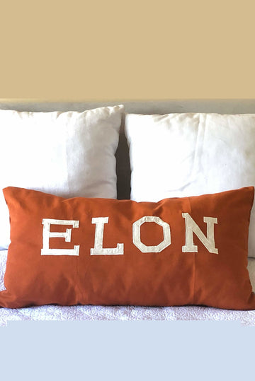 Customized Gifts for Kids Rust Graduation College pillows