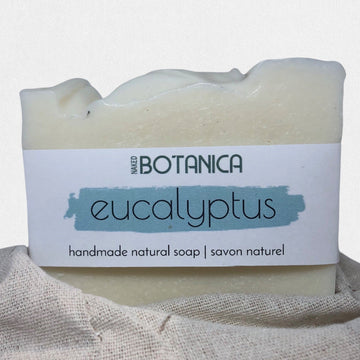 EUCALYPTUS Vegan Soap Handmade by Nakedeodorant