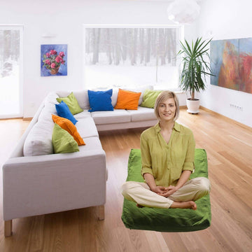 Box Edge Floor Pillow Covers, Meditation Pillows , Dog Bed Cover