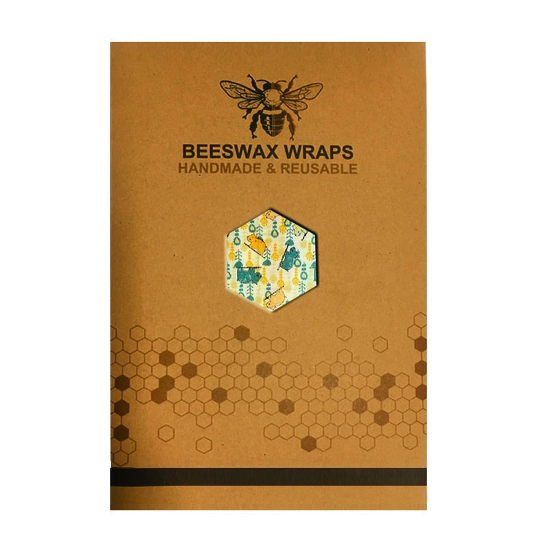 Food Fresh Keeping Storage Organic Beeswax Wrap