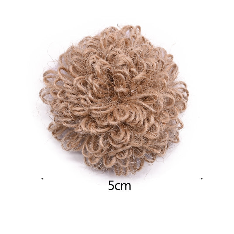 Jute Burlap Rose Eco-Friendly Artificial Flowers Hessian Ribbon Bow