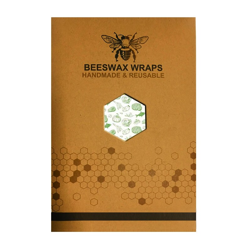 Food Fresh Keeping Storage Organic Beeswax Wrap