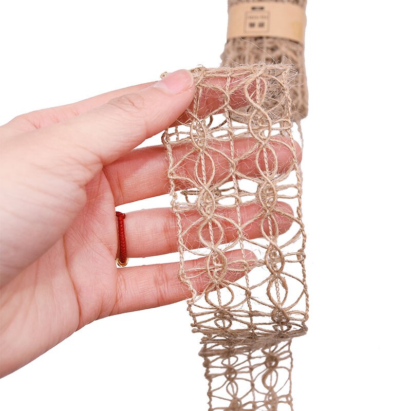 Natural Jute Burlap Ribbon DIY Gift Warping | Plastic Free Packaging