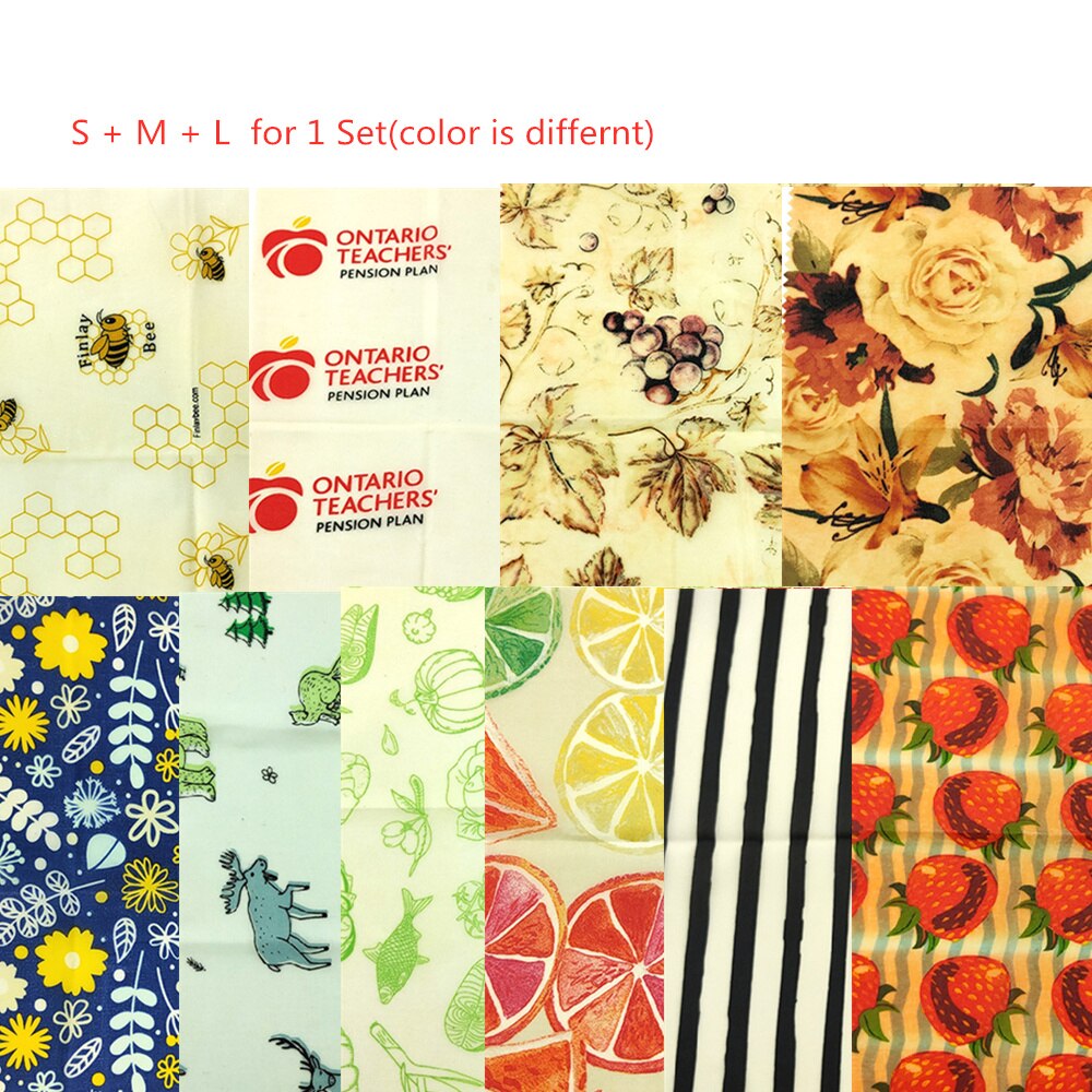 Eco Friendly Reusable Food Wraps | Beeswax Wraps