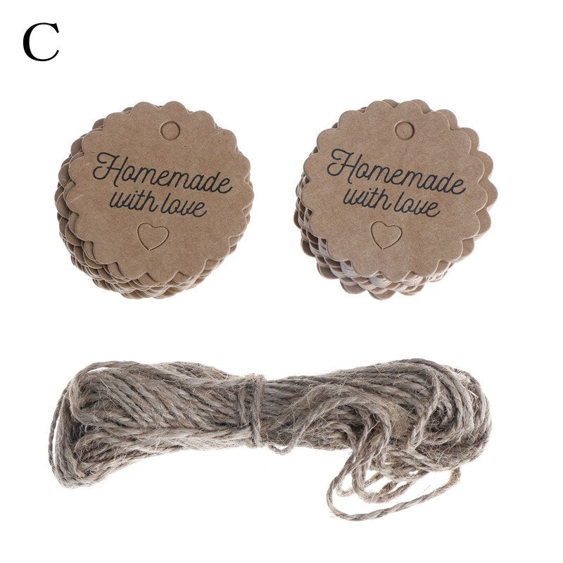 Kraft Paper Tags Eco Friendly Packaging