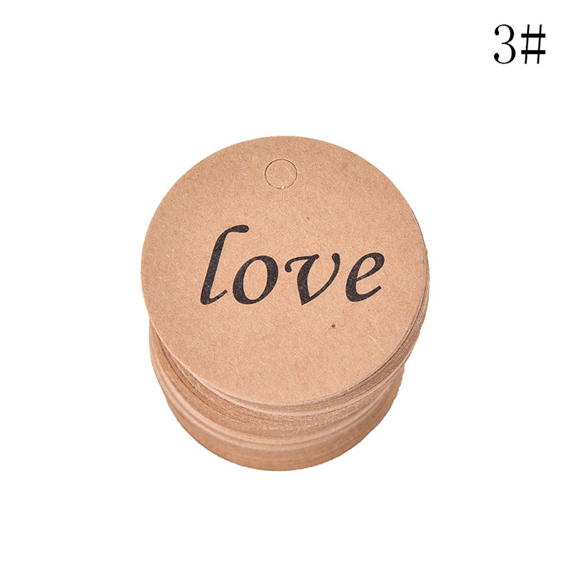 Kraft Paper Tags Eco Friendly Packaging