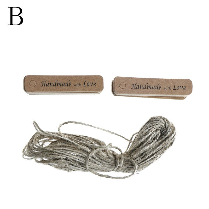 Kraft Paper Tags Eco Friendly Packaging