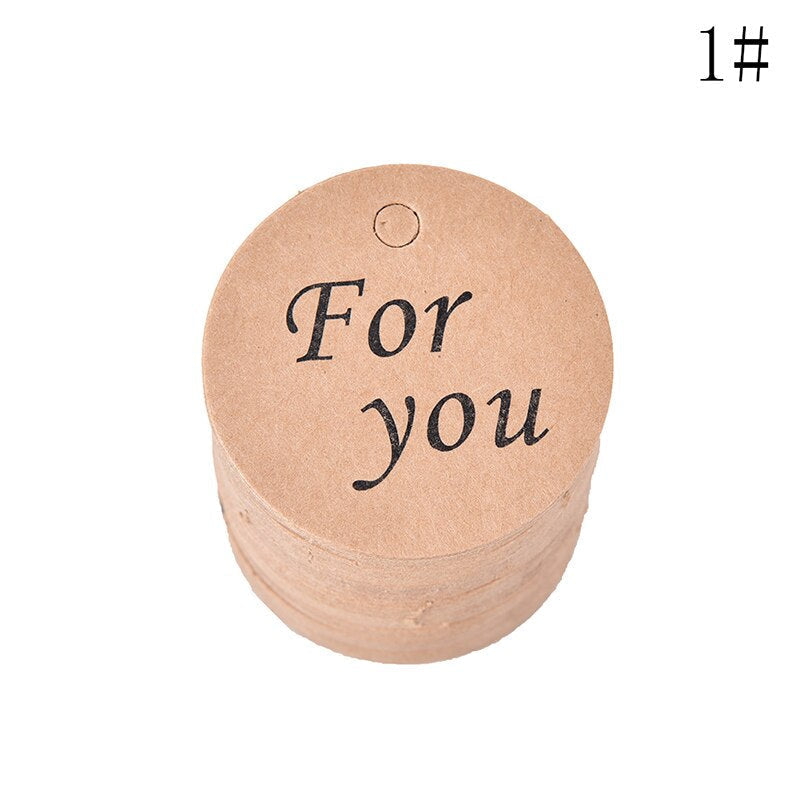 Kraft Paper Tags Eco Friendly Packaging