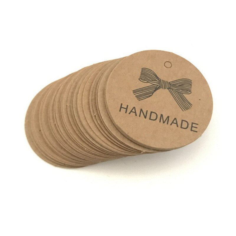 Kraft Paper Gift Tags (100 psc)
