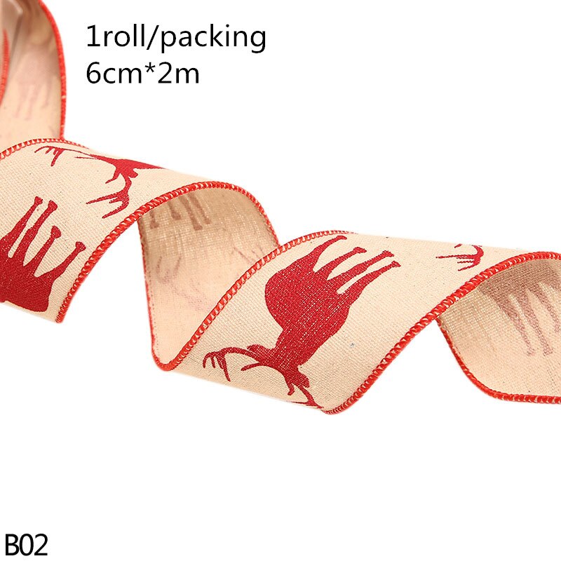 Merry Christmas Jute Burlap Snowflake Lace