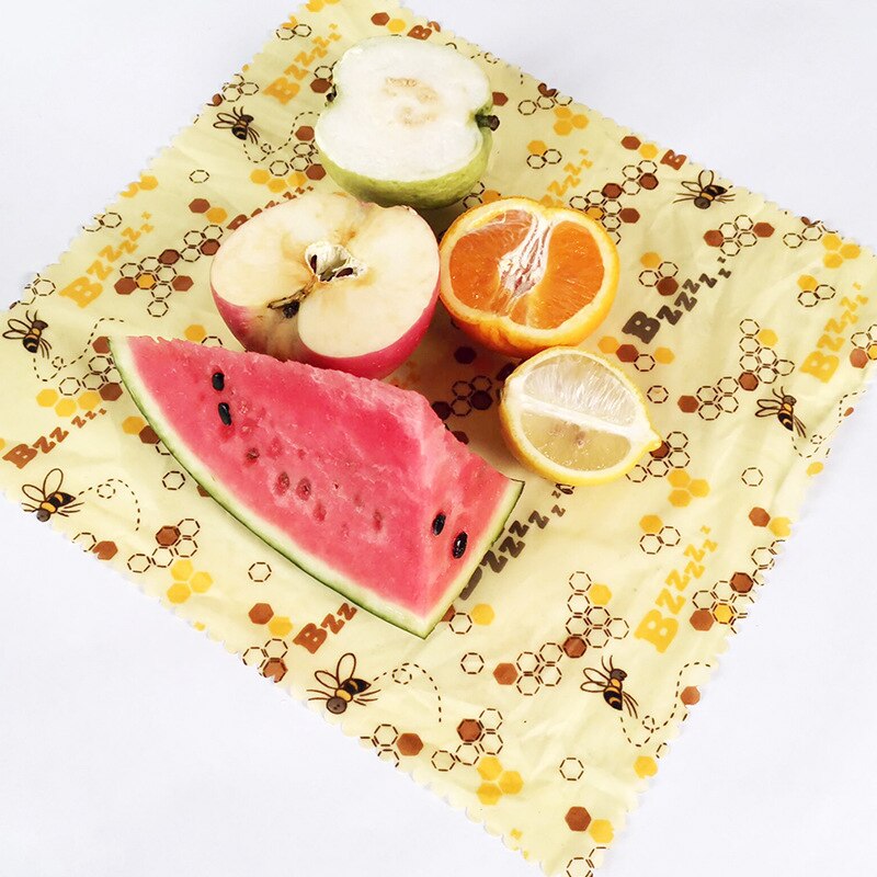 Food Fresh Keeping Storage Organic Beeswax Wrap