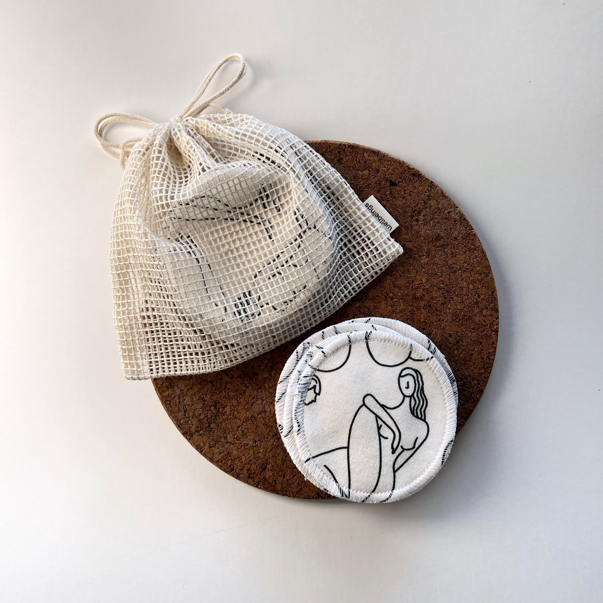 Cotton Pads | Line Figures