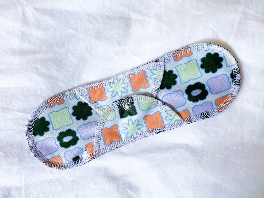 Light Flow- Organic Reusable Menstrual Cloth Period Pad
