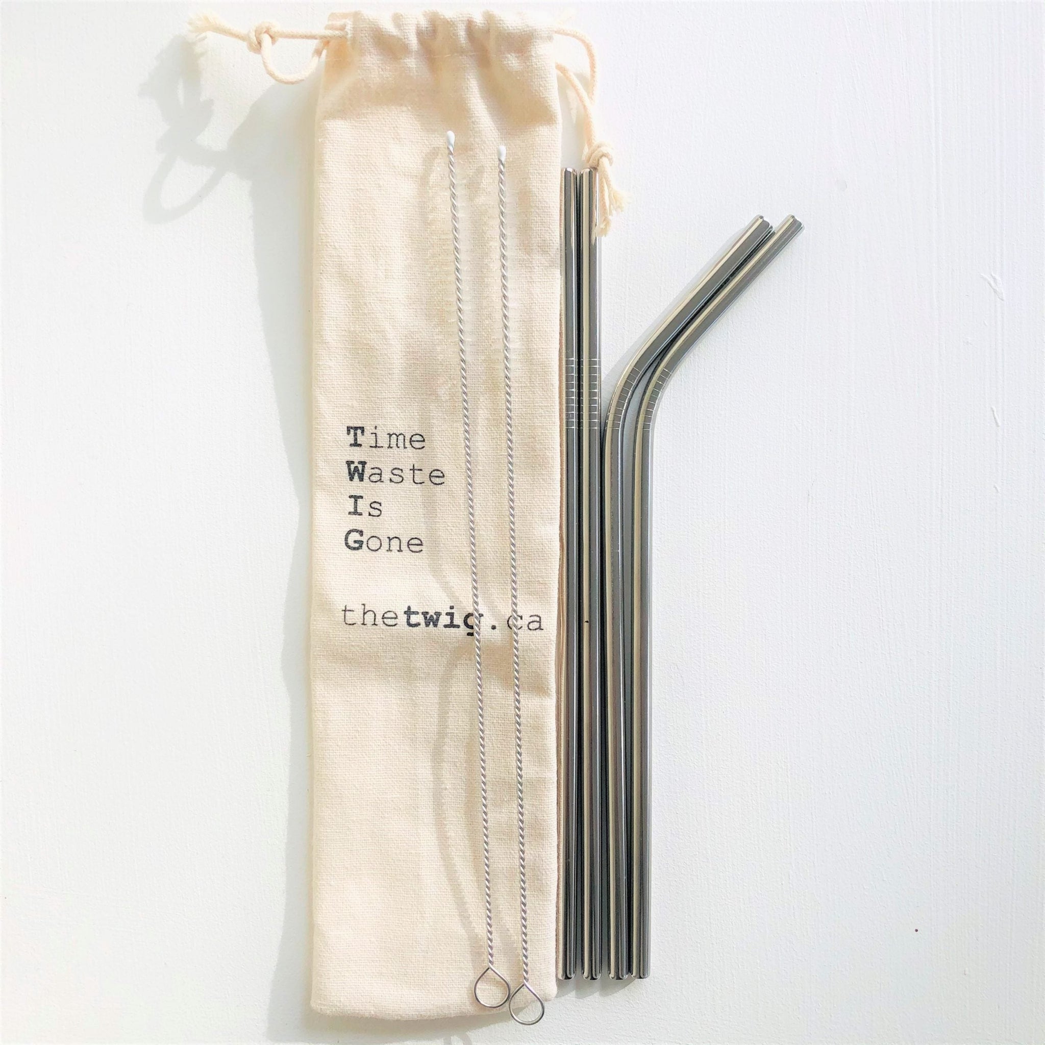 Stainless Steel Straw Set | Plastic-Free Straws