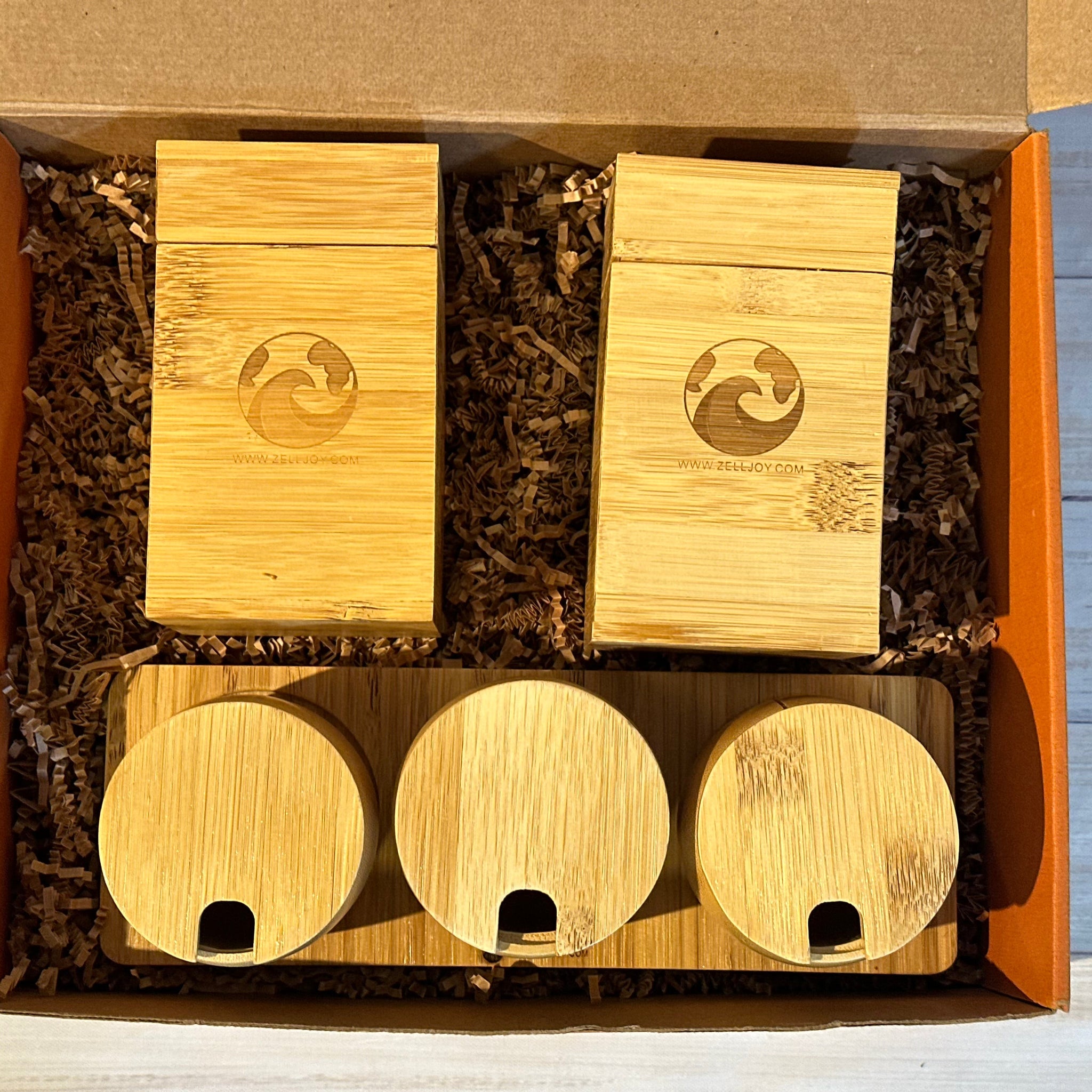 Bamboo Spice Holder| Eco Friendly Kitchen