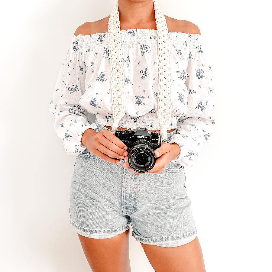 Macrame Camera Strap