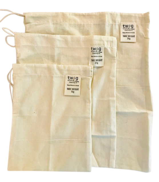 Reusable Produce Bulk Bags – 3 Pack | Fairtrade Cotton Bags