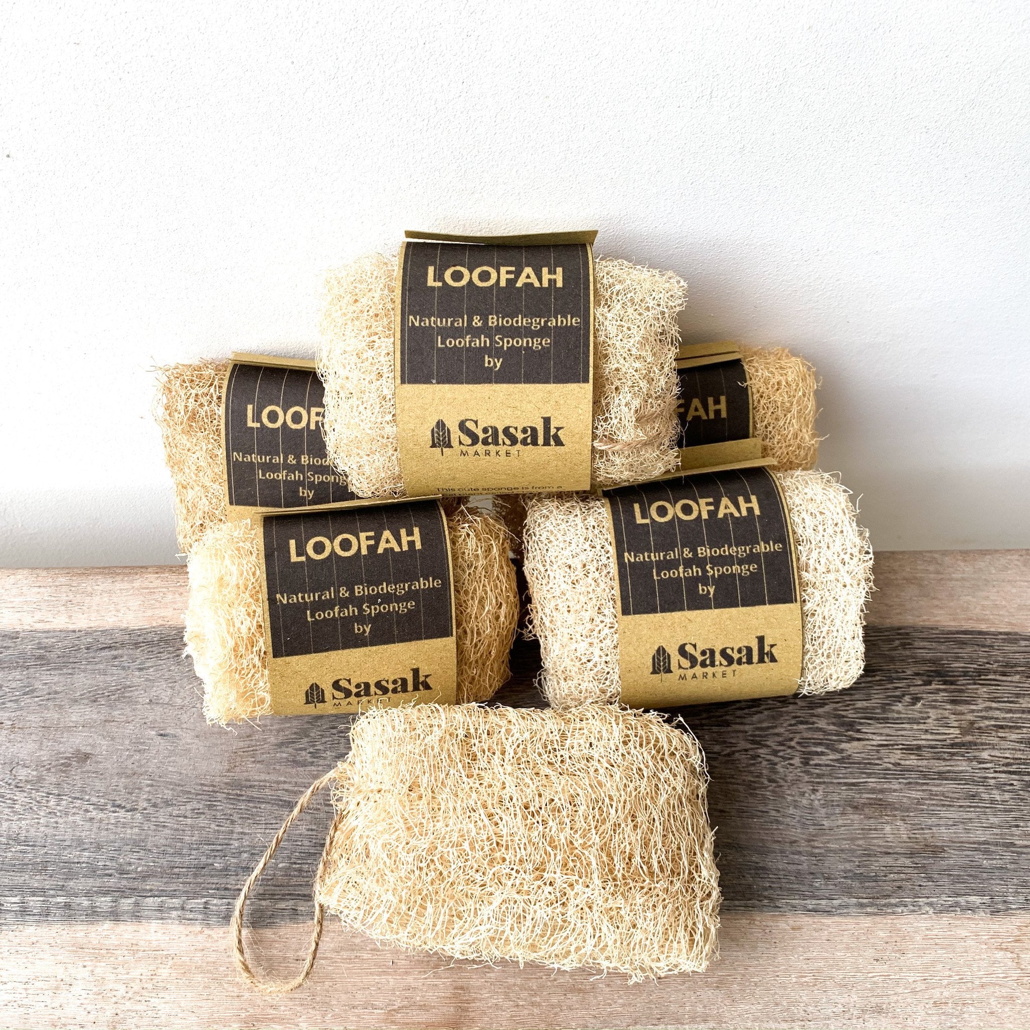 Loofah Sponge | 100% Natural Scrubbing Sponge