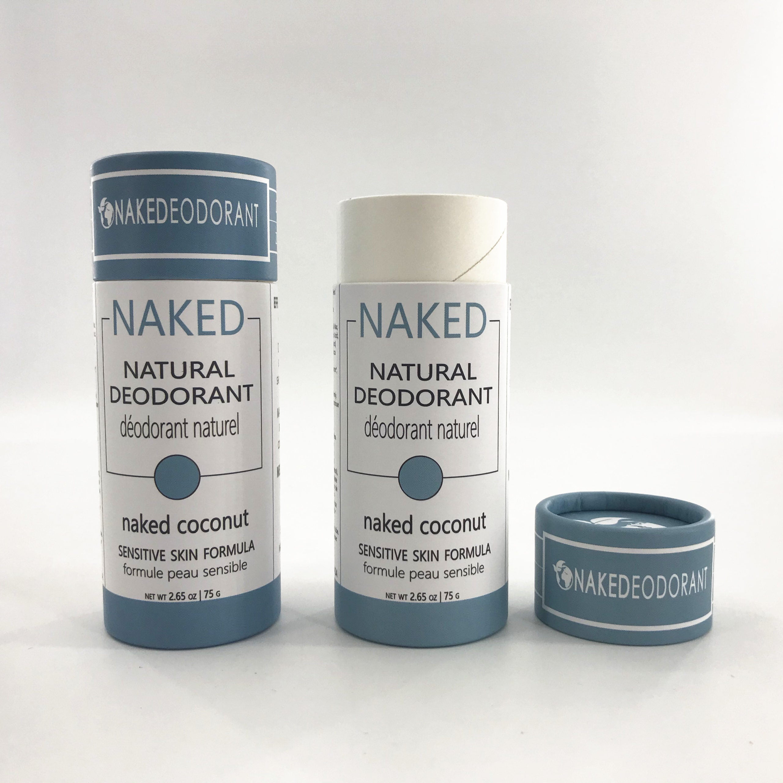 NAKED COCONUT Vegan Natural Deodorant by Nakedeodorant. Handmade in Canada
