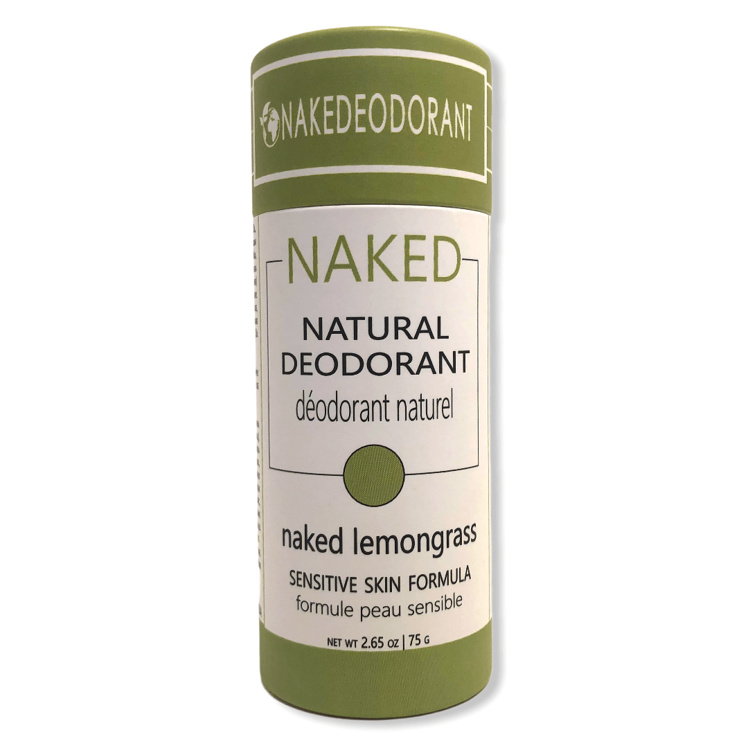 NAKED LEMONGRASS Vegan Natural Deodorant by Nakedeodorant. Handmade in Canada