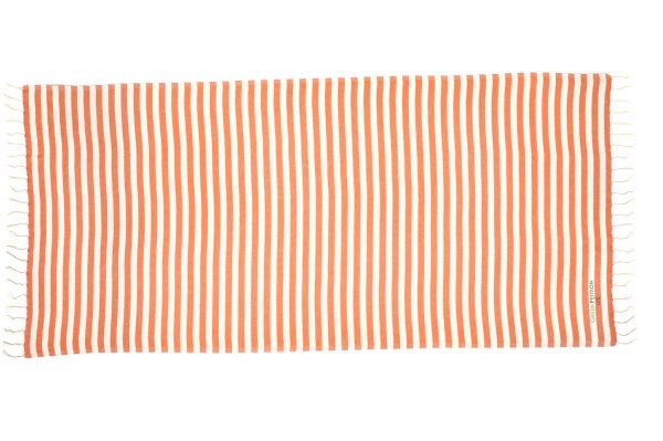 Orange Bath Towel, Tangerine Peshtemal