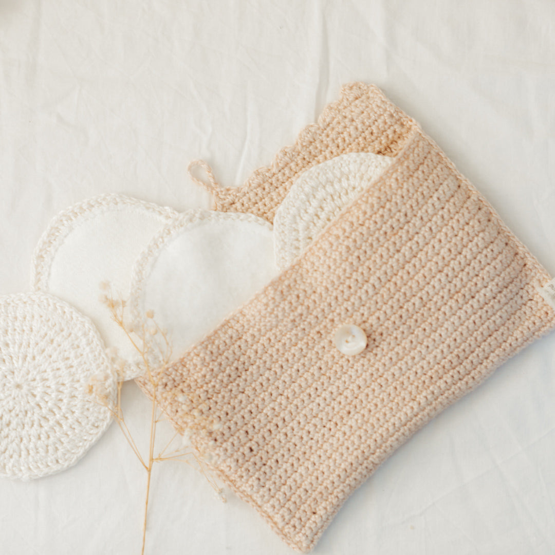 Organic Nursing Pads for Moms | Absorbent Nursing Pads - 3 Pcs